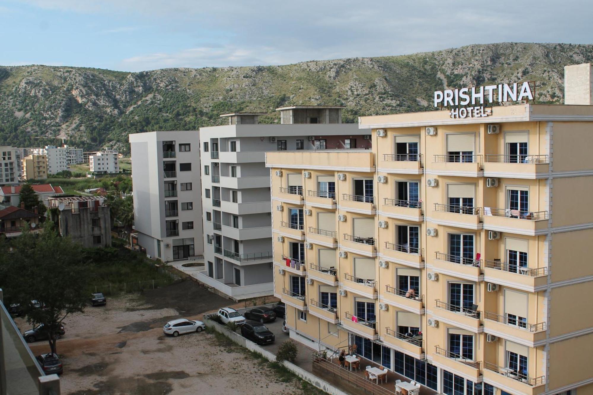 Blue Apartments & Hotel Shëngjin Buitenkant foto