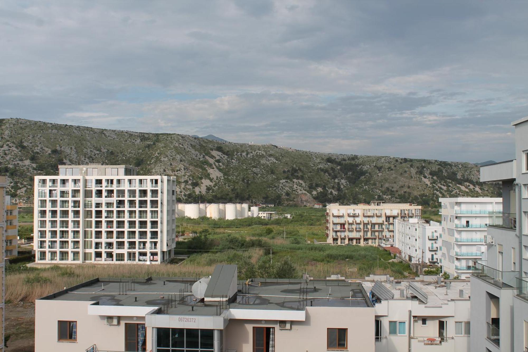 Blue Apartments & Hotel Shëngjin Buitenkant foto